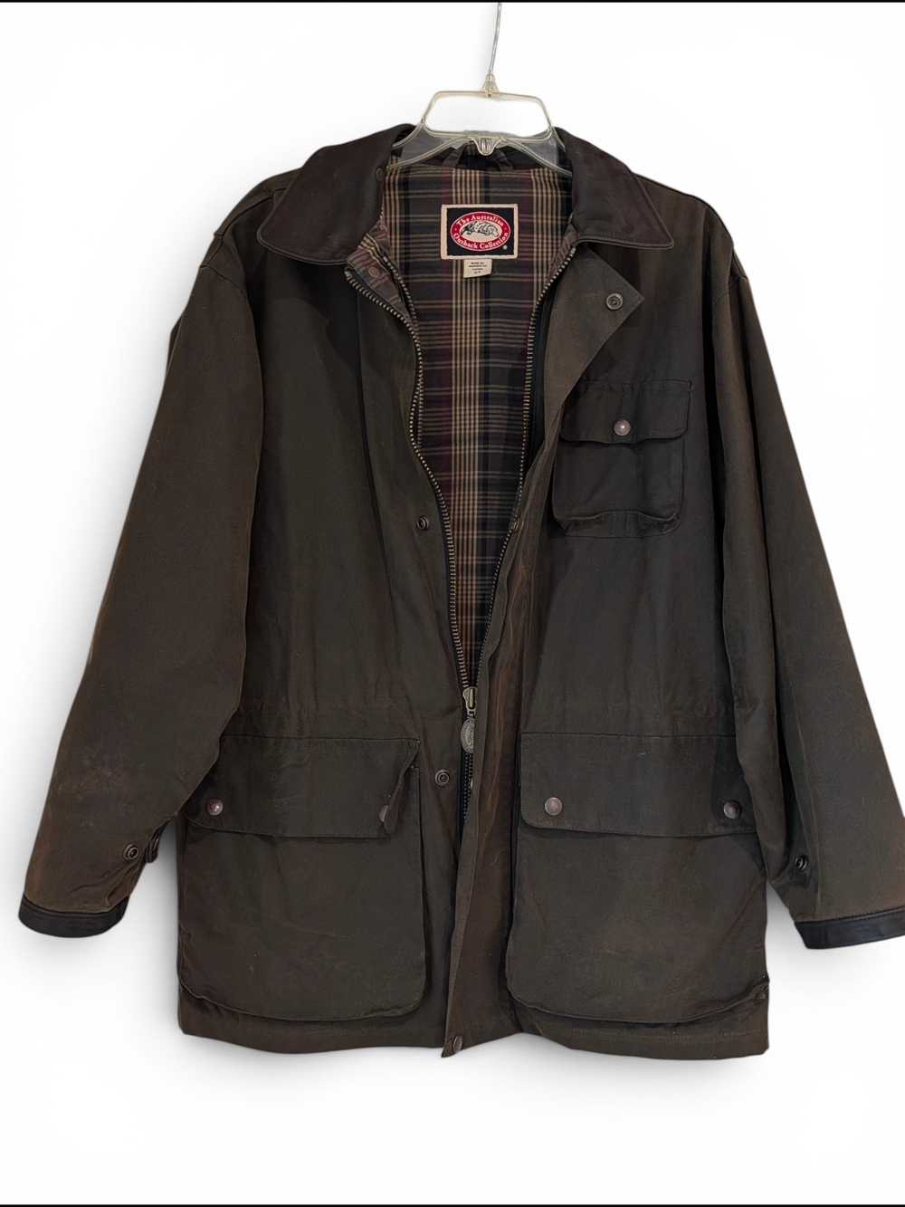 The Australian Outback Collection Waxed Cotton Field Jacket - Men's Size S
